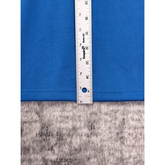 New Boston Proper Dress Medium Womens Light Blue Collared Long Sleeve Tunic - Picture 6 of 8